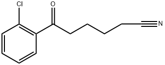 6-(2-氯苯基)-6-氧代己腈, 898767-78-7, 结构式