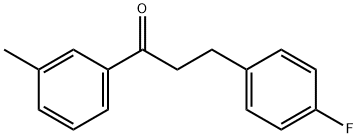 3-(4-FLUOROPHENYL)-3'-METHYLPROPIOPHENONE,898767-87-8,结构式