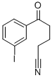 5-(3-IODOPHENYL)-5-OXOVALERONITRILE Structure
