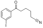 6-(3-IODOPHENYL)-6-OXOHEXANENITRILE Struktur
