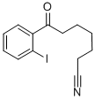 7-(2-IODOPHENYL)-7-OXOHEPTANENITRILE 结构式