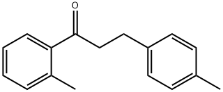 2'-メチル-3-(4-メチルフェニル)プロピオフェノン 化学構造式