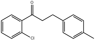 2'-CHLORO-3-(4-METHYLPHENYL)PROPIOPHENONE Structure