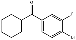 4-BROMO-3-FLUOROPHENYL CYCLOHEXYL KETONE