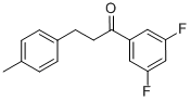 3',5'-DIFLUORO-3-(4-METHYLPHENYL)PROPIOPHENONE,898769-40-9,结构式