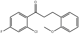 2'-CHLORO-4'-FLUORO-3-(2-METHOXYPHENYL)PROPIOPHENONE|