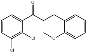 2',3'-DICHLORO-3-(2-METHOXYPHENYL)PROPIOPHENONE price.