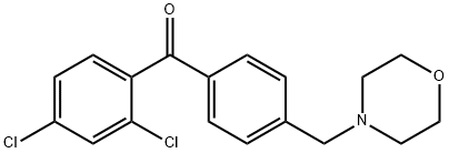 2,4-DICHLORO-4'-MORPHOLINOMETHYL BENZOPHENONE