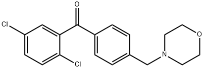 2,5-DICHLORO-4'-MORPHOLINOMETHYL BENZOPHENONE