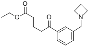 ETHYL 5-[3-(AZETIDINOMETHYL)PHENYL]-5-OXOVALERATE