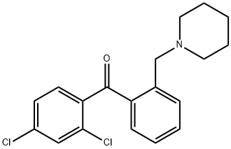 2,4-DICHLORO-2'-PIPERIDINOMETHYL BENZOPHENONE