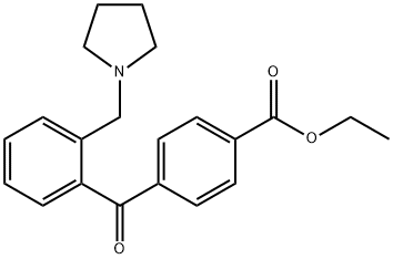 4'-CARBOETHOXY-2-PYRROLIDINOMETHYL BENZOPHENONE