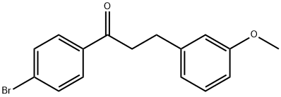 4'-BROMO-3-(3-METHOXYPHENYL)PROPIOPHENONE,898774-66-8,结构式