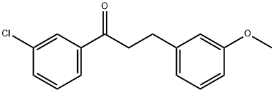3'-CHLORO-3-(3-METHOXYPHENYL)PROPIOPHENONE