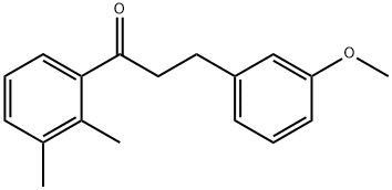 2',3'-DIMETHYL-3-(3-METHOXYPHENYL)PROPIOPHENONE