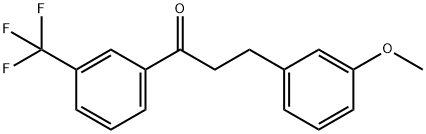 3-(3-METHOXYPHENYL)-3'-TRIFLUOROMETHYLPROPIOPHENONE,898774-98-6,结构式