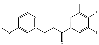 3-(3-METHOXYPHENYL)-3',4',5'-TRIFLUOROPROPIOPHENONE