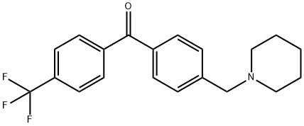 4-PIPERIDINOMETHYL-4'-TRIFLUOROMETHYLBENZOPHENONE|