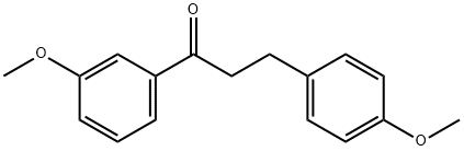 3'-METHOXY-3-(4-METHOXYPHENYL)PROPIOPHENONE Struktur