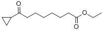 ETHYL 8-CYCLOPROPYL-8-OXOOCTANOATE Struktur