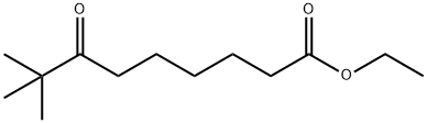 ETHYL 8,8-DIMETHYL-7-OXONONANOATE Struktur