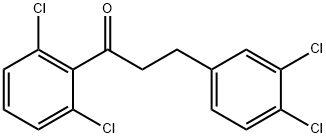 898777-44-1 3-(3,4-ジクロロフェニル)-2',6'-ジクロロプロピオフェノン