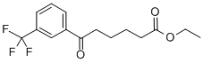 ETHYL 6-OXO-6-(3-TRIFLUOROMETHYLPHENYL)HEXANOATE Structure