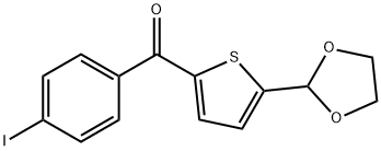 898778-16-0 5-(1,3-ジオキソラン-2-イル)-2-(4-ヨードベンゾイル)チオフェン