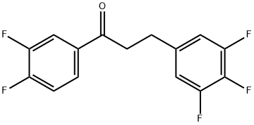 3',4'-DIFLUORO-3-(3,4,5-TRIFLUOROPHENYL)PROPIOPHENONE