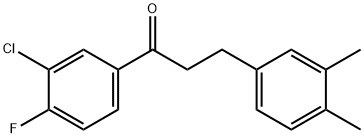 898779-55-0 3'-クロロ-3-(3,4-ジメチルフェニル)-4'-フルオロプロピオフェノン