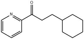 (2-シクロヘキシル)エチル2-ピリジルケトン 化学構造式
