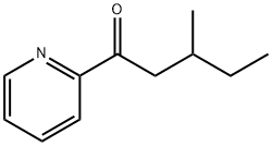 2-METHYLBUTYL 2-PYRIDYL KETONE Struktur