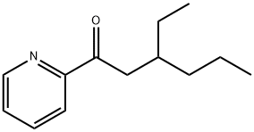 1-エチルペンチル2-ピリジルケトン 化学構造式