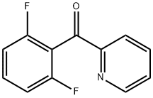 2-(2,6-ジフルオロベンゾイル)ピリジン 化学構造式