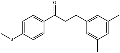 898780-44-4 3-(3,5-ジメチルフェニル)-4'-チオメチルプロピオフェノン