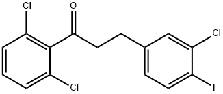898781-43-6 3-(3-クロロ-4-フルオロフェニル)-2',6'-ジクロロプロピオフェノン