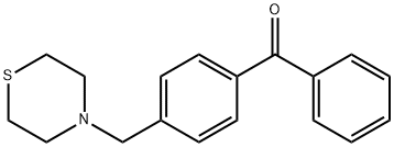 苯基(4-(硫代吗啉甲基)苯基)甲酮, 898782-19-9, 结构式