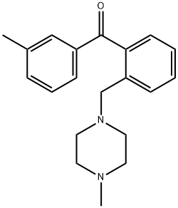 3'-METHYL-2-(4-METHYLPIPERAZINOMETHYL) BENZOPHENONE