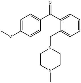 4'-METHOXY-2-(4-METHYLPIPERAZINOMETHYL) BENZOPHENONE|(4-甲氧基苯基)(2-((4-甲基哌嗪-1-基)甲基)苯基)甲酮