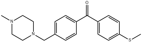 4-(4-METHYLPIPERAZINOMETHYL)-4'-THIOMETHYLBENZOPHENONE