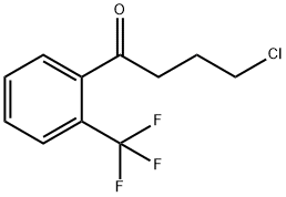 4-CHLORO-1-OXO-1-(2-TRIFLUOROMETHYLPHENYL)BUTANE|4-氯-1-(2-(三氟甲基)苯基)丁-1-酮