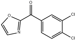 2-(3,4-DICHLOROBENZOYL)OXAZOLE Struktur
