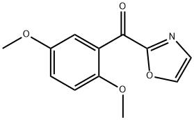 2-(2,5-DIMETHOXYBENZOYL)OXAZOLE Struktur