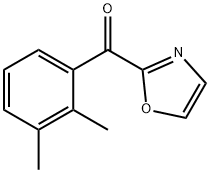2-(2,3-ジメチルベンゾイル)オキサゾール 化学構造式