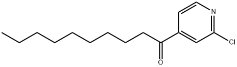 2-CHLORO-4-DECANOYLPYRIDINE 结构式