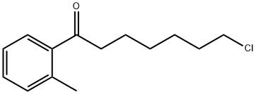 7-CHLORO-1-(2-METHYLPHENYL)-1-OXOHEPTANE Structure