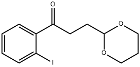 3-(1,3-DIOXAN-2-YL)-2'-IODOPROPIOPHENONE Structure