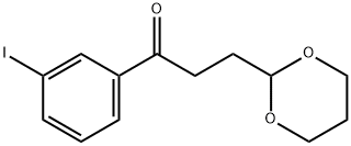 3-(1,3-DIOXAN-2-YL)-3'-IODOPROPIOPHENONE