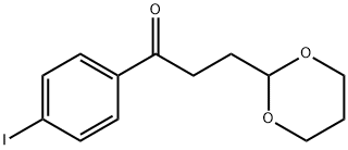 3-(1,3-DIOXAN-2-YL)-4'-IODOPROPIOPHENONE Structure