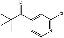 1-(2-氯吡啶-4-基)-2,2-二甲基丙-1-酮,898785-55-2,结构式